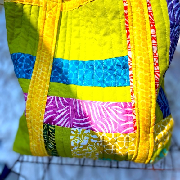 Handbags - Hand made patchwork Hobo bag